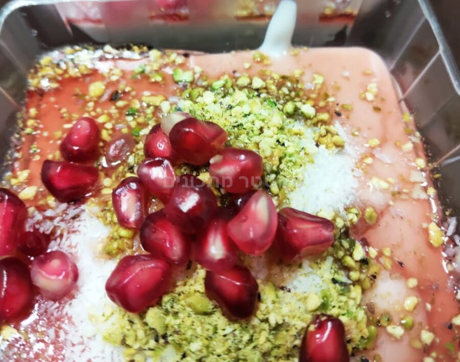 מלבי טבעוני עם חלב קוקוס טעם של הלייףףףףףףף 🌹🌹🌹🌹🌹