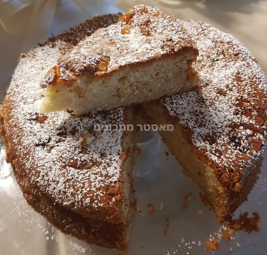 עוגת טורט תפוזים וקוקוס
