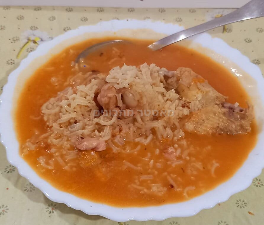 שורבה-מרק עוף עם אורז מהמטבח העיראקי🍲