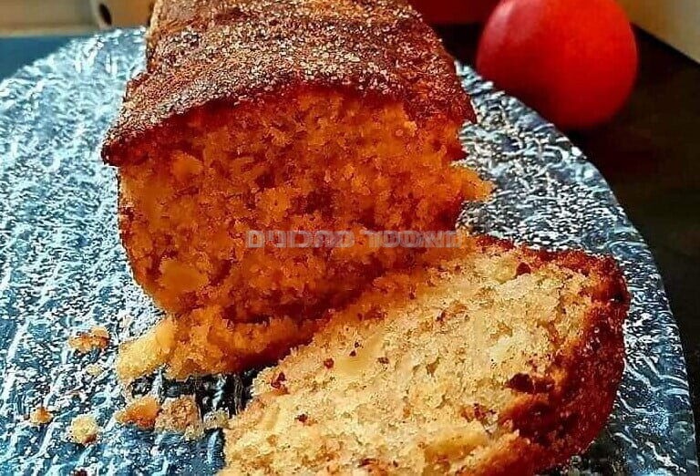 עוגת תפוחים חלבית