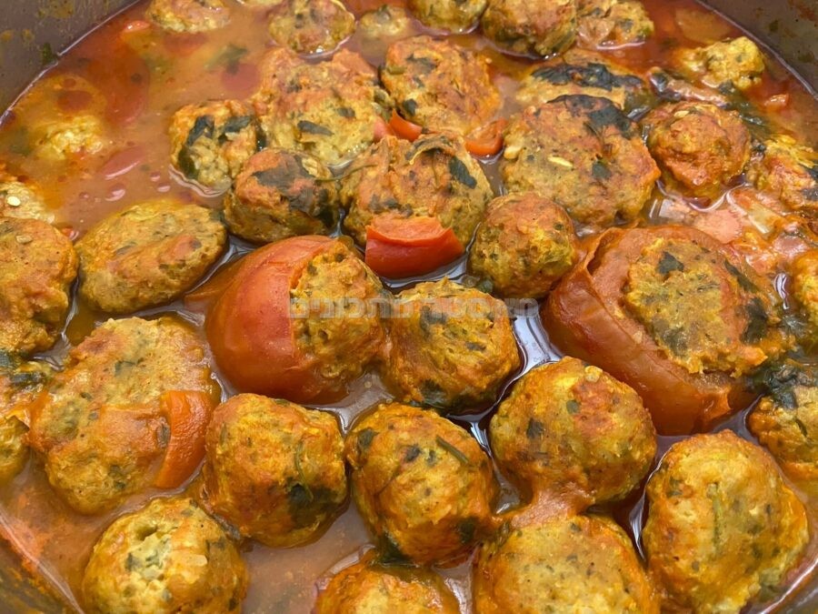 עגבניות במילוי תערובת דגים 🍅🍅🍅