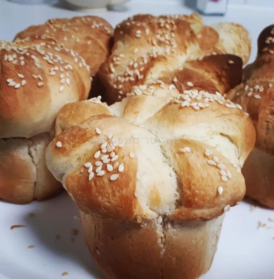 לחמניות פרח