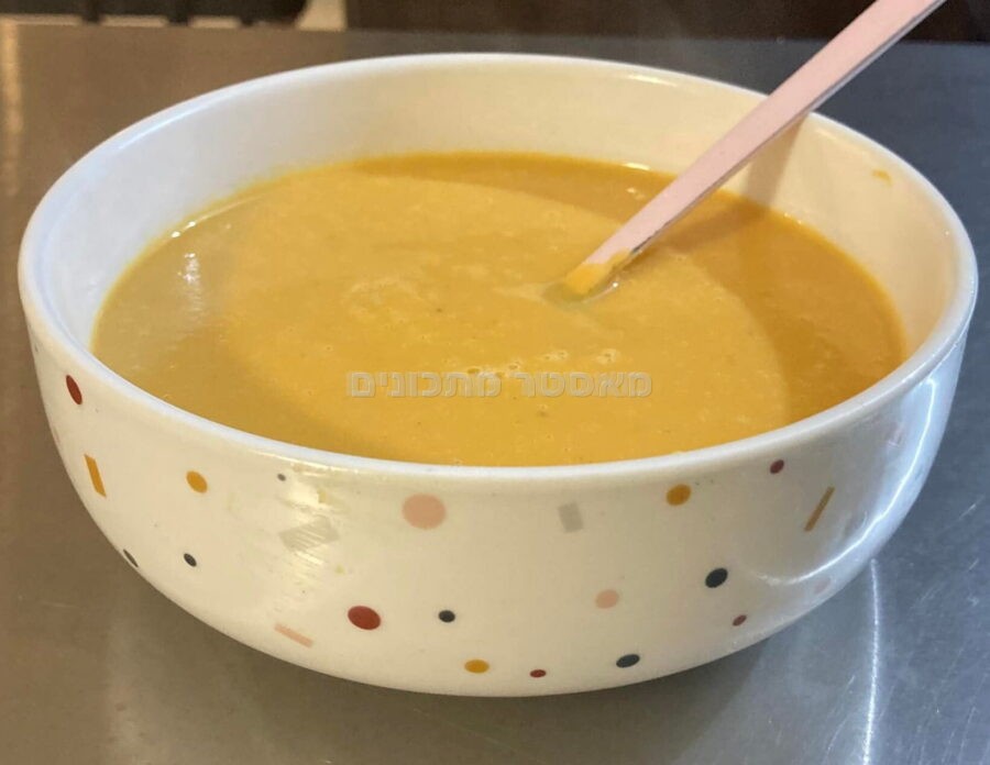 מרק בטטה קטיפתי עשיר