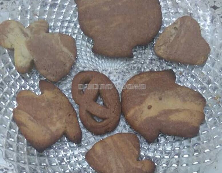עוגיות שוקולד ווניל