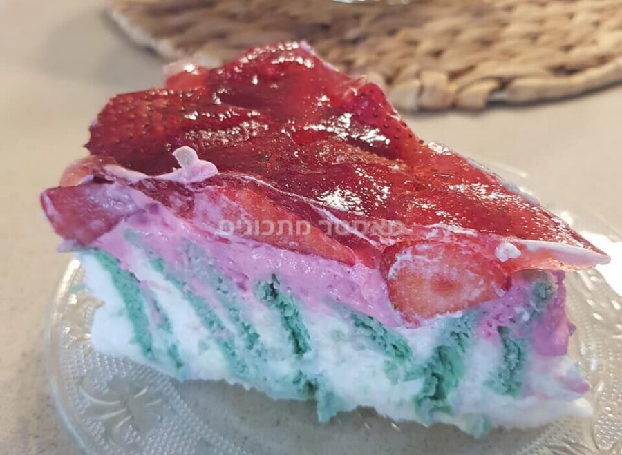 עוגת גלידת פיסטוק