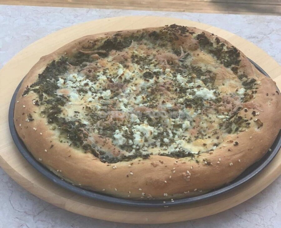 פיצה עם זעתר טרי