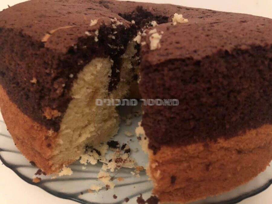 עוגת שיש גבוהה אוורירית, פרווה