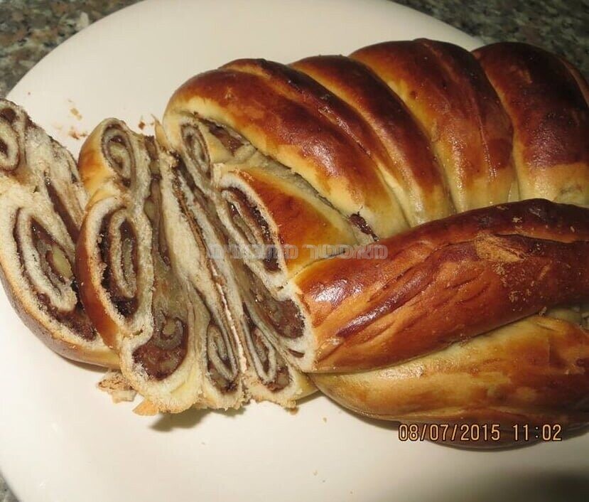 עוגת שמרים בצורת צדף