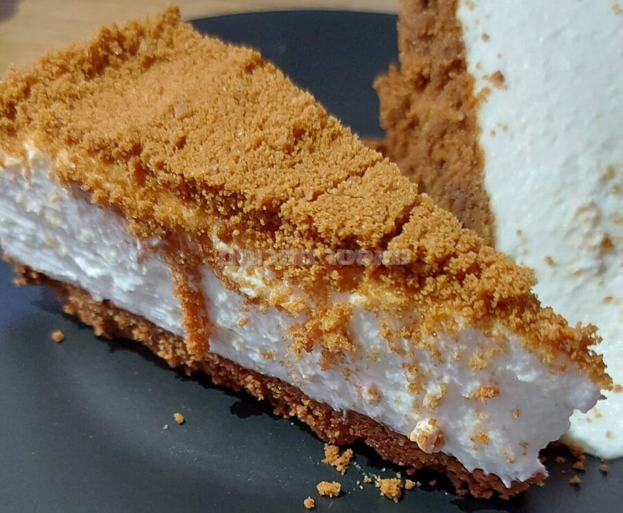 🍰עוגת לוטוס גבינה פירורים🍰