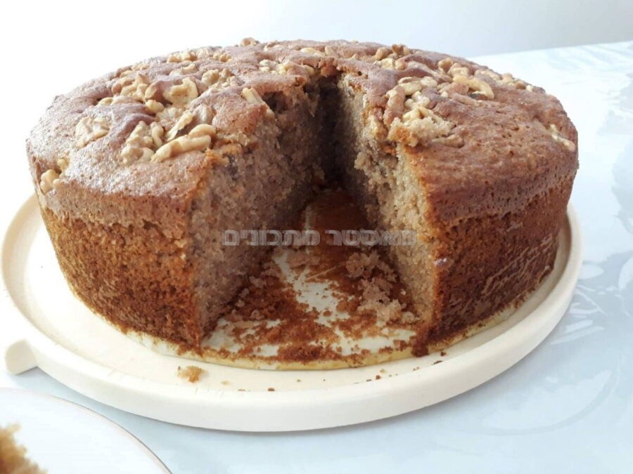 עוגת דבש 🍯 מצויינת ללא הפרדת ביצים….לכבוד החגים