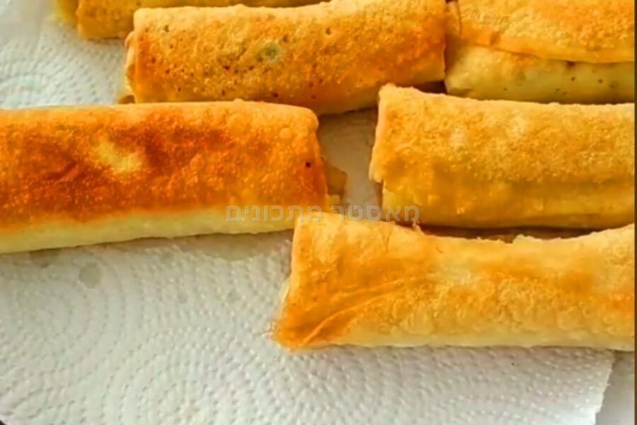 בליני … בלינצס מלוח במילוי גבינות