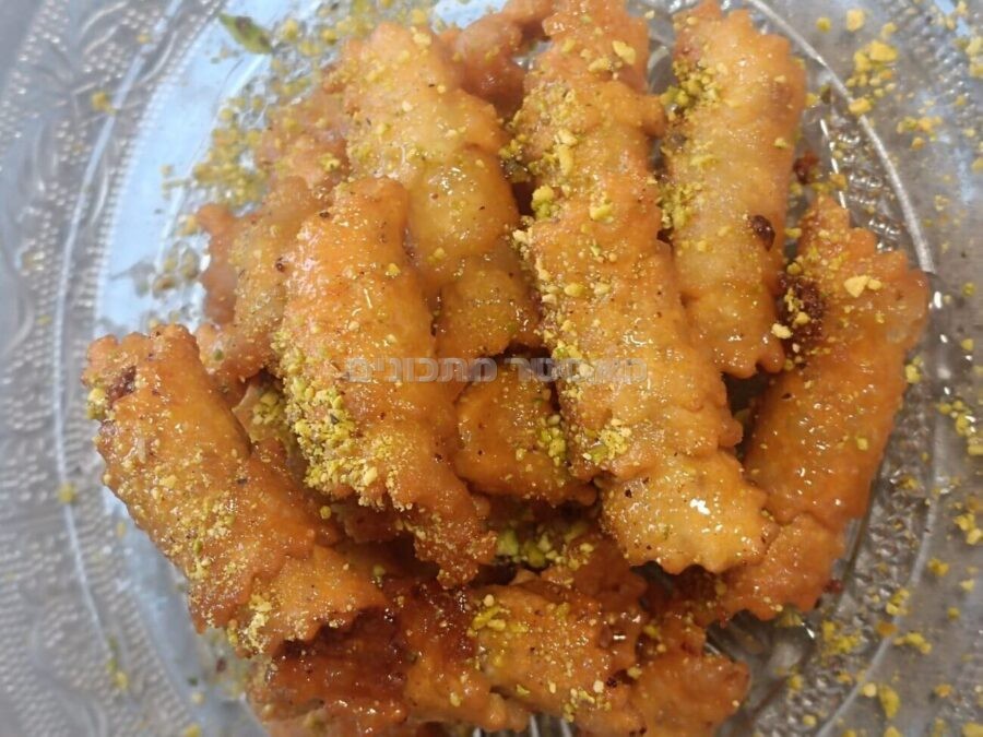 מיני סיגר במילוי אגוזים טבול בסירופ 🔥בצק מיוחד