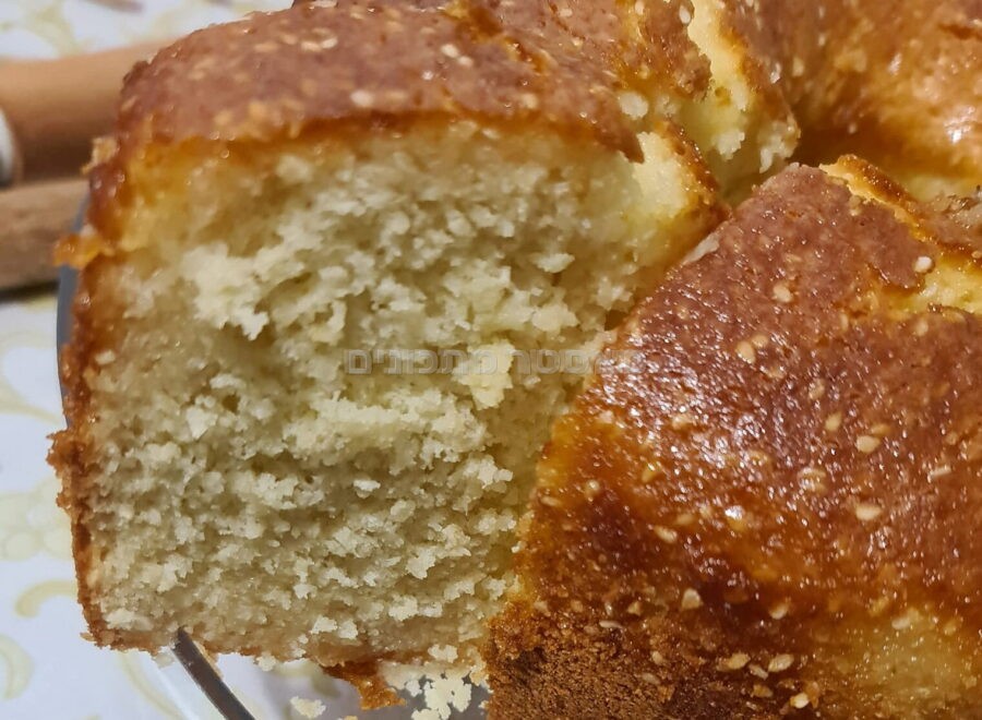 עוגת תפוזים בסירופ ללא גלוטן