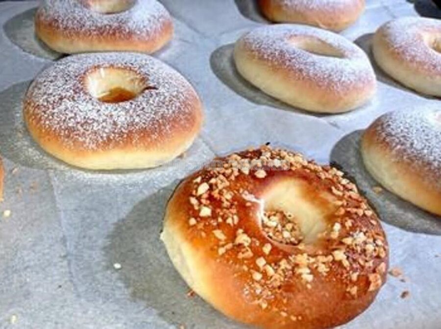 סופגניות אפויות חלבי