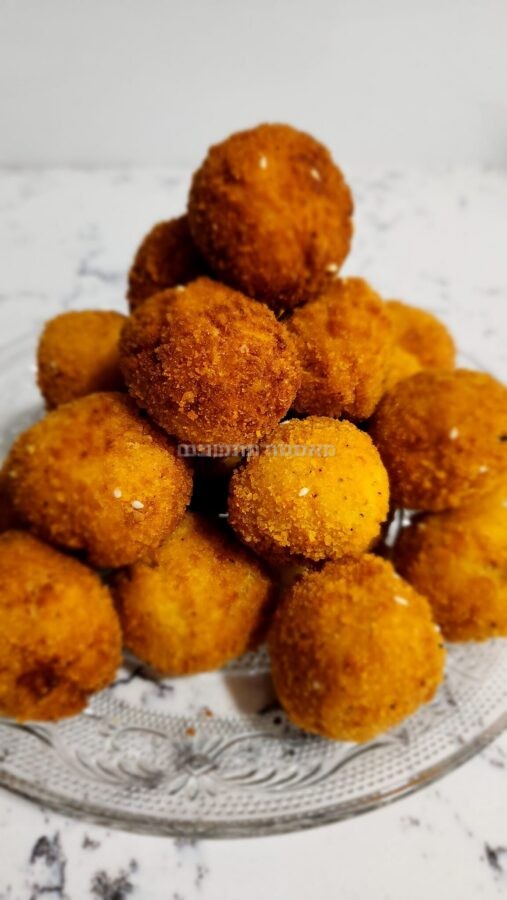 כדורי פירה לפסח ובכלל🥔…קריספי מבחוץ נימוח מבפנים😋