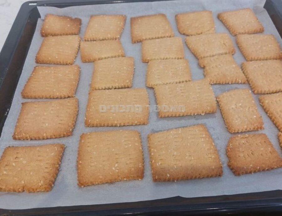 עוגיות מרוקאיות פרווה מקמח שקדים וקמח רגיל