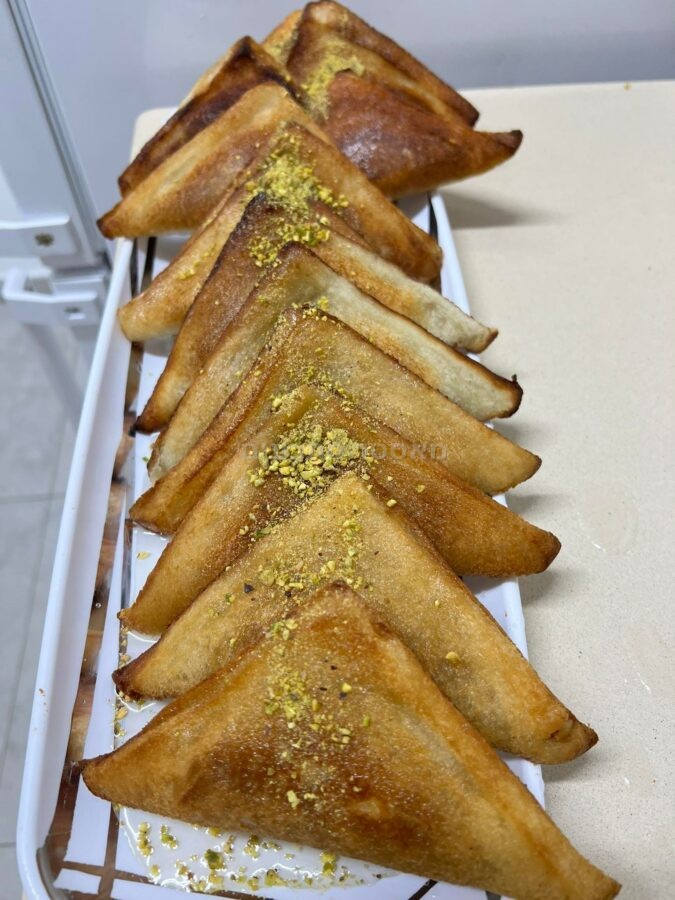 פרוסת לחם ממולאת אגוזים … מעדן