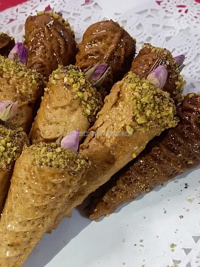 קורנה במילוי קרם קשיו