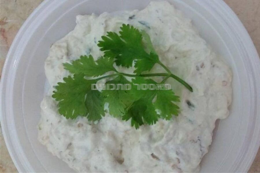 סלט חצילים עם מיונז