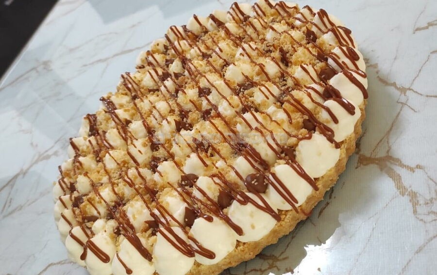 פאי גבינה פירורים וריבת חלב 🍰