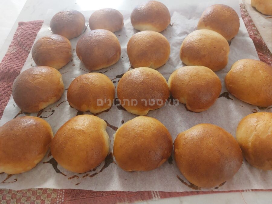 לחמניות ממולאות בשוקולד