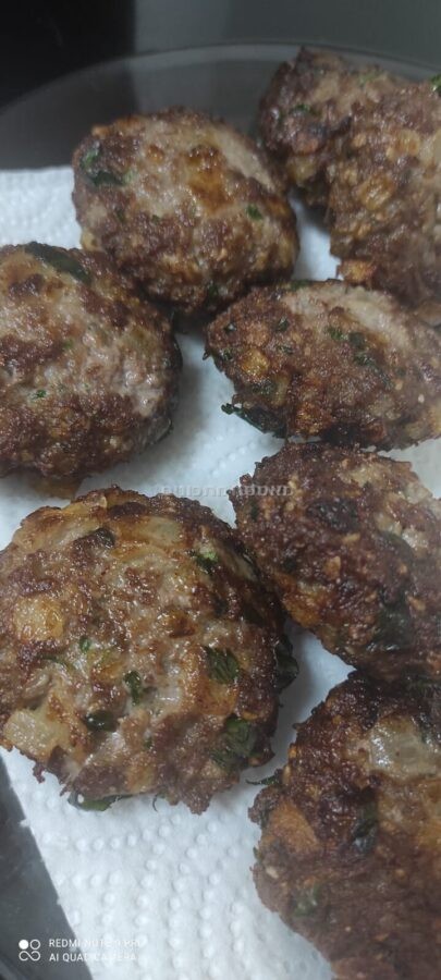 קציצות בשר מטוגנות רכות וטעימות 😋