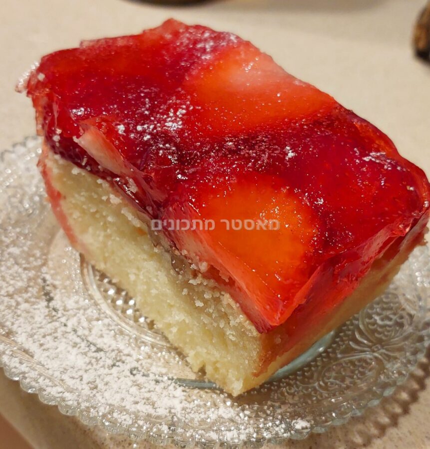 עוגת תותים קלה להכנה … עוגה של פעם