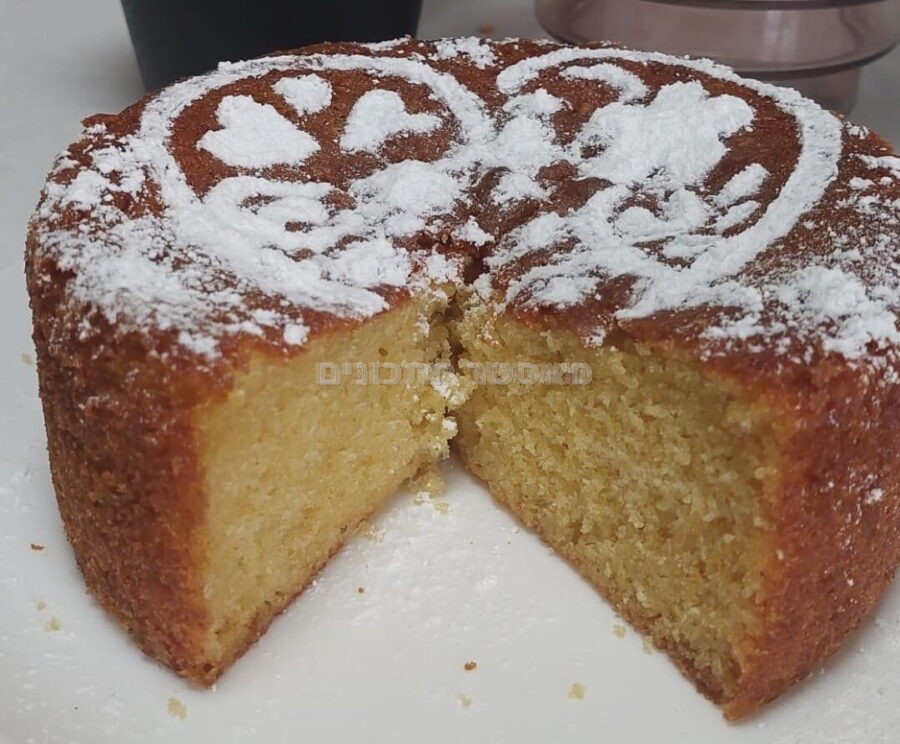 עוגת תפוזים פרווה בחושה