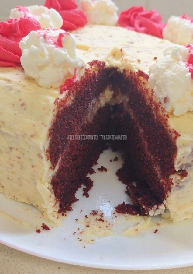 Red Velvet עוגה עתירת קלוריות😁