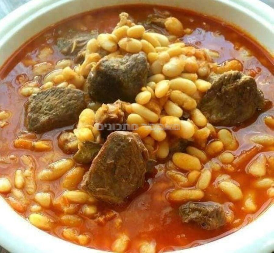 מרק שעועית לבנה
