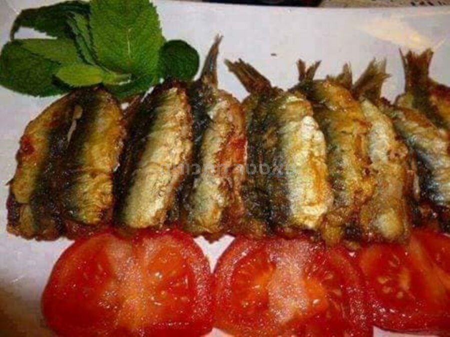 מז'וז'ן = סרדינים ממולאים