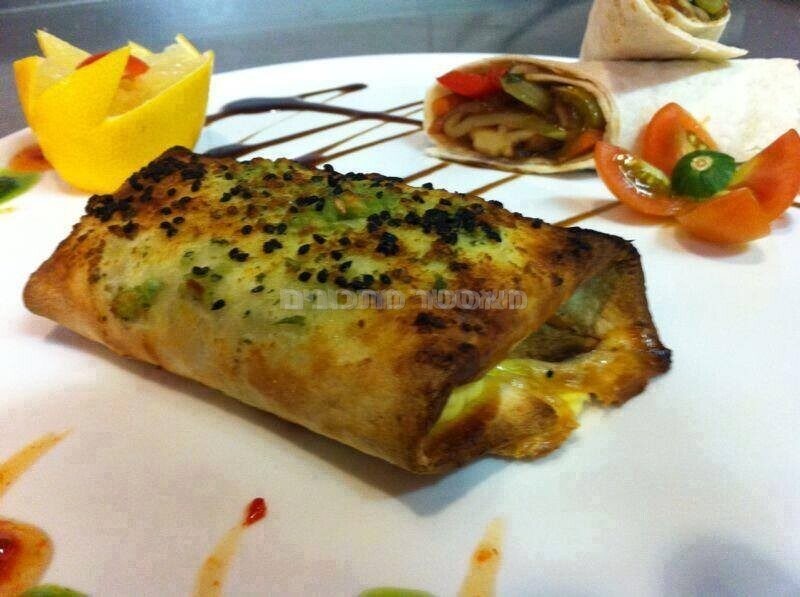 טורטיה ממולאת בתנור