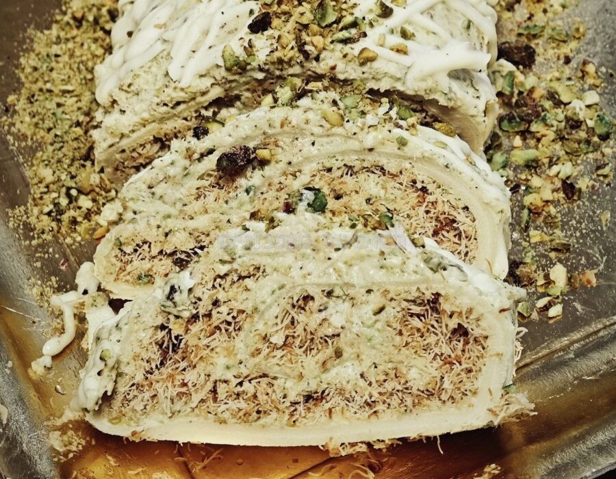 רולדה בלינצ'ס שערות קדאיף וקרם פיסטוק 🌺
