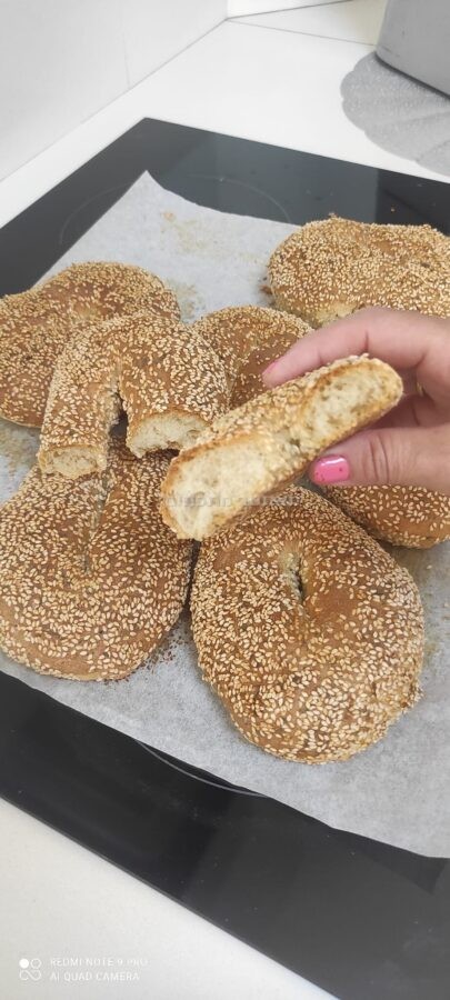 בייגל קריספי כמו של מאפיה 😋