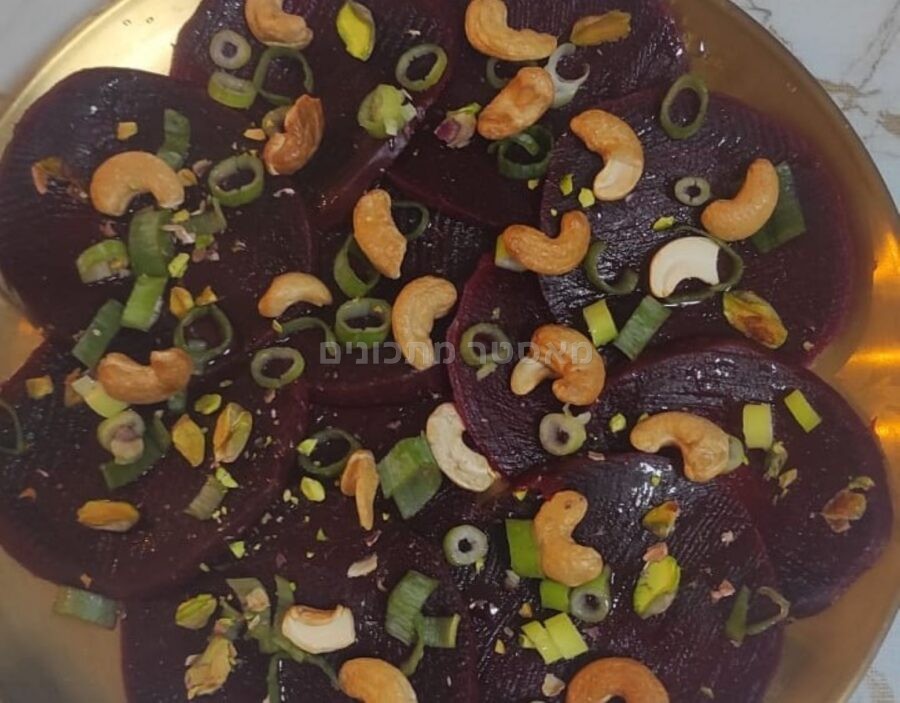 סלט סלק מדופדף