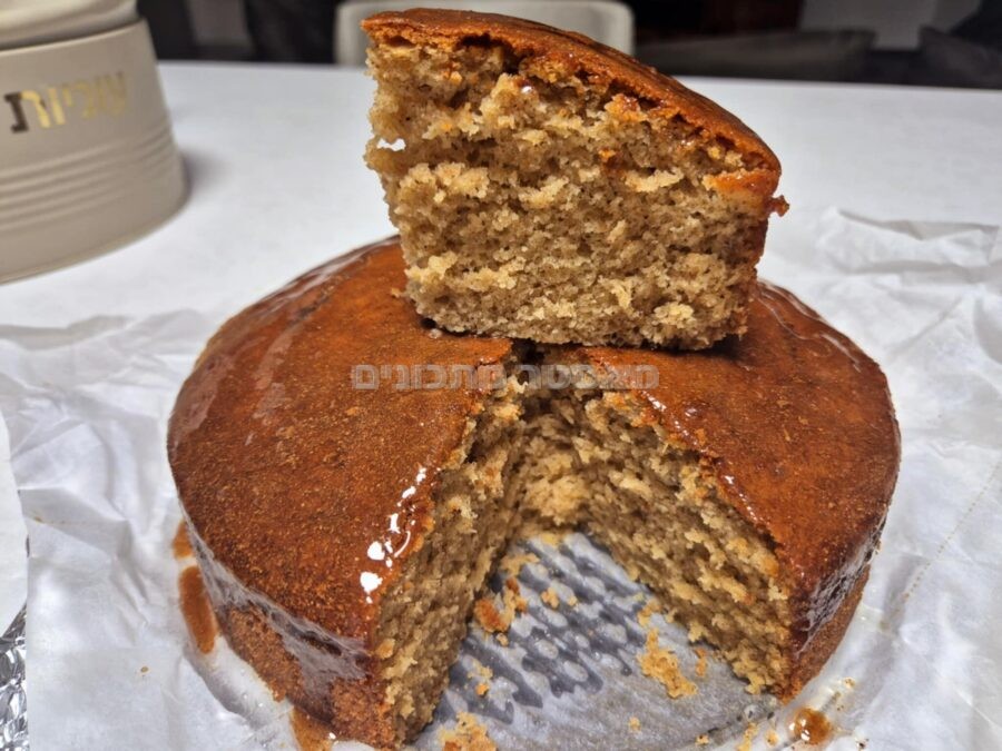 עוגת מייפל וקינמון בחושה-עוגה קלה 😋