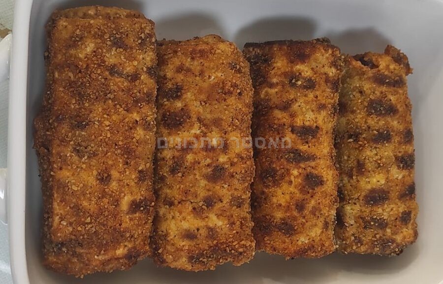 מצה מטוגנת במילוי פריקסה