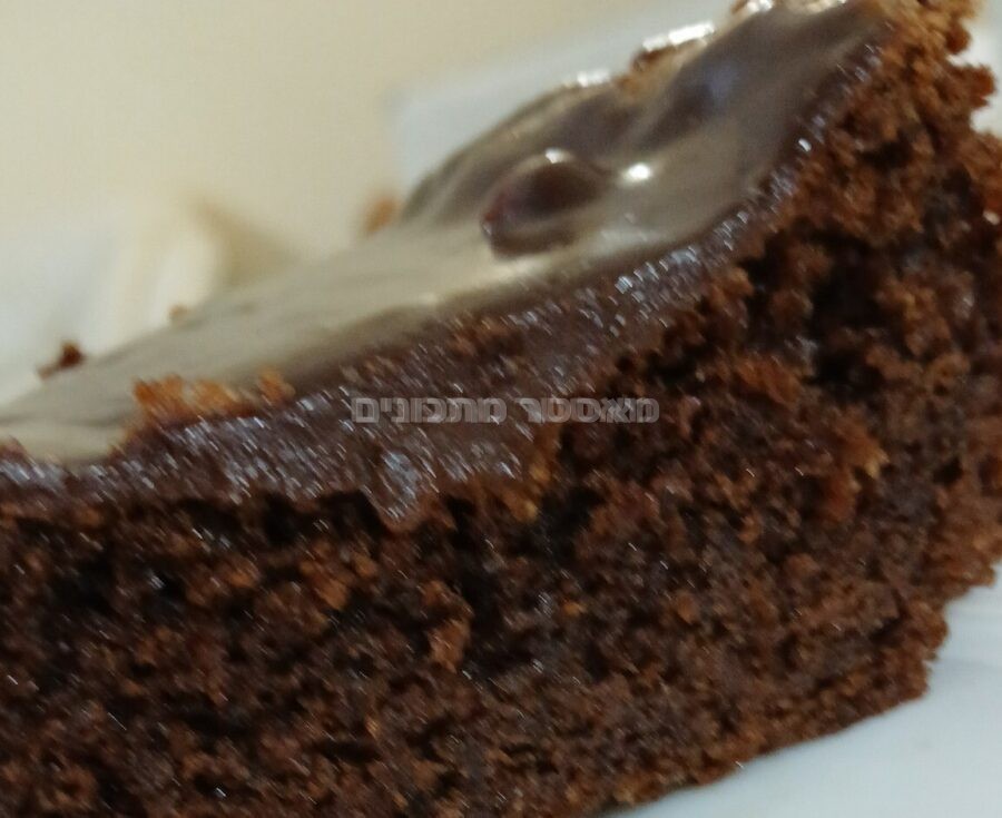עוגת שוקולד קרמית כשרה לפסח ללא גלוטן