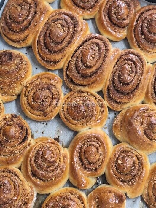 סינרול במילוי אגוזים ..נפלא !!! 🌰🥐🥖