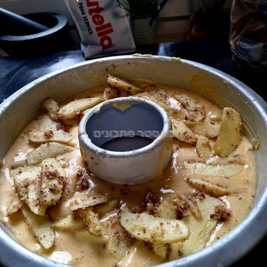 🍎 עוגת תפוחים עסיסית ונהדרת😋