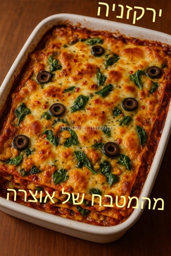 🥦🧀🍅 ירקזניה (לזניה) – חגיגה חלבית בצבעים וטעמים 🍅🧀🥦