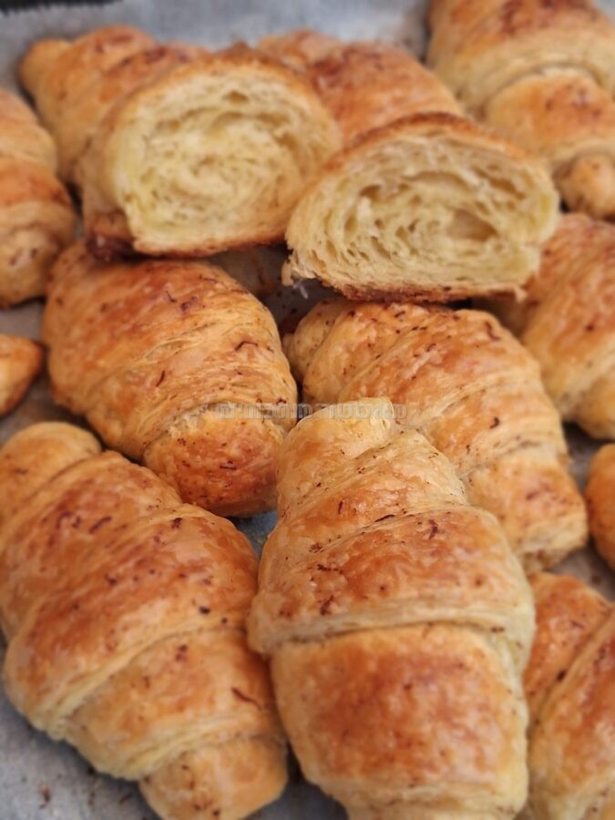 קרואסון אמיתי מבצק כרוך 🥐🥐🥐🥐