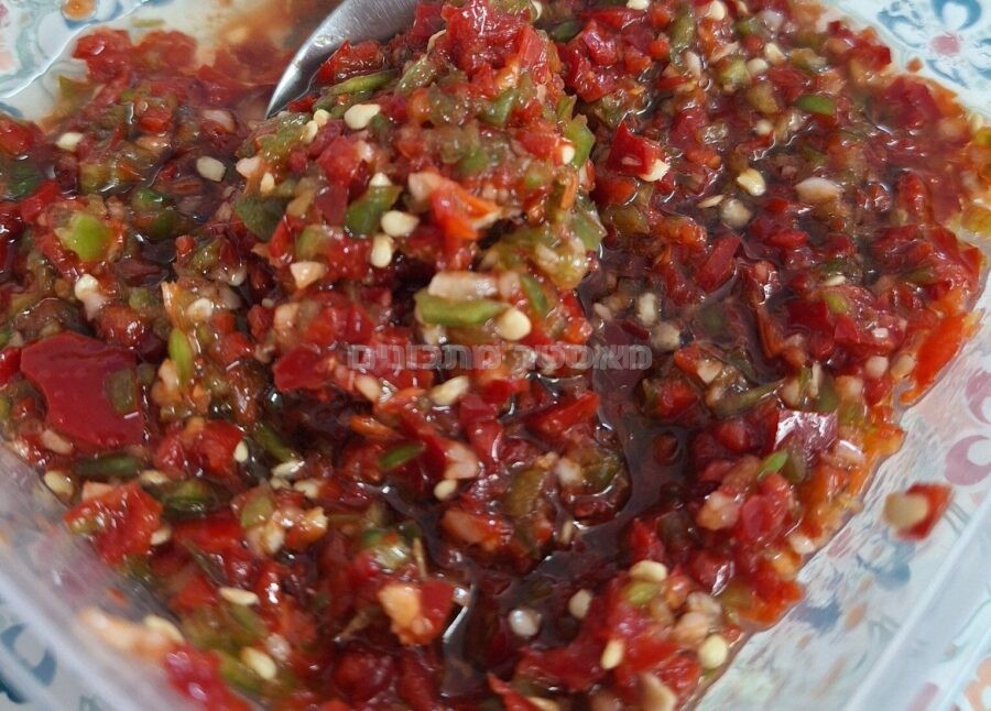סחוג טרי שמכינים בקלות וטעים אש 🌶🧄🌶🧄🌶