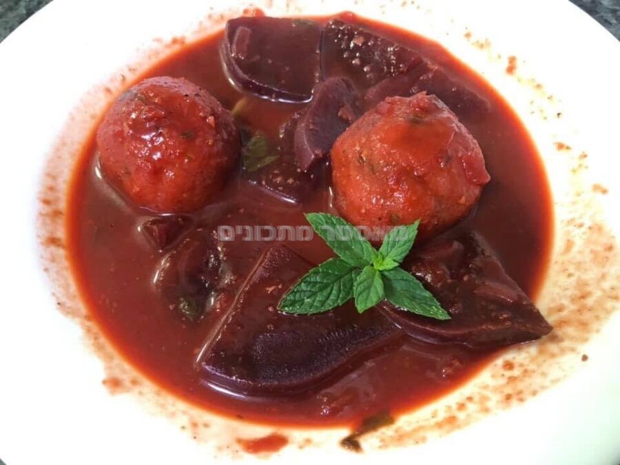 מרק קובה סלק אדום