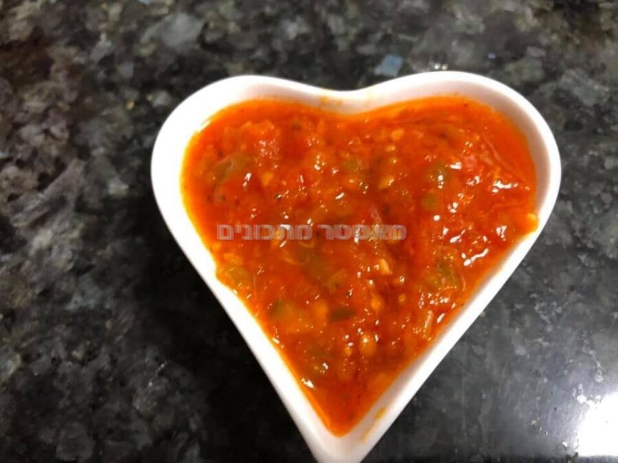 מטבוחה חריפה (ושקשוקה פיקנטית)