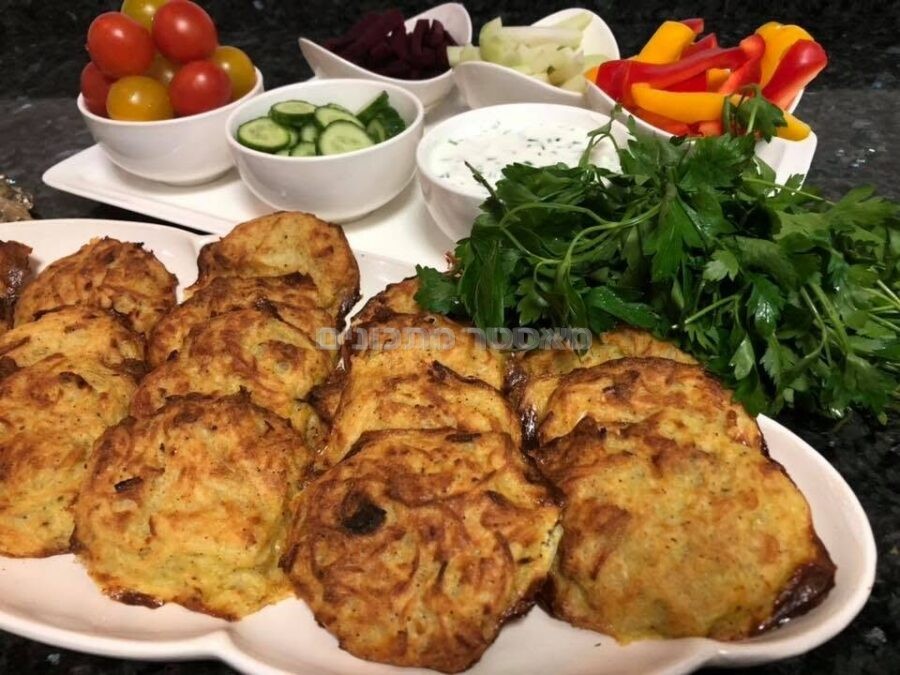 לביבות תפוחי אדמה אפויות