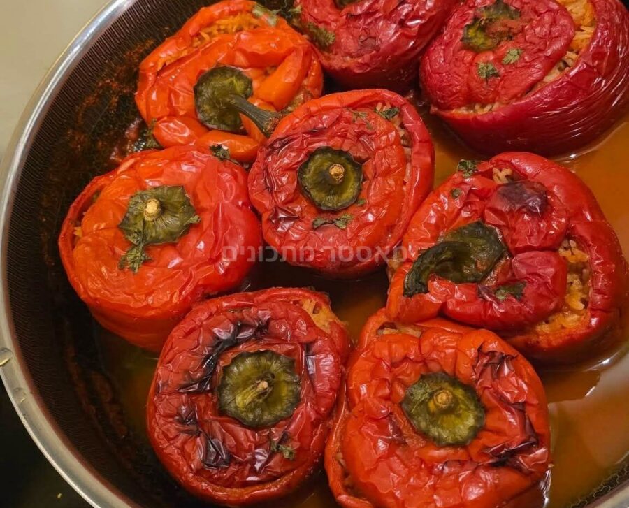 פלפלים ממולאים באורז