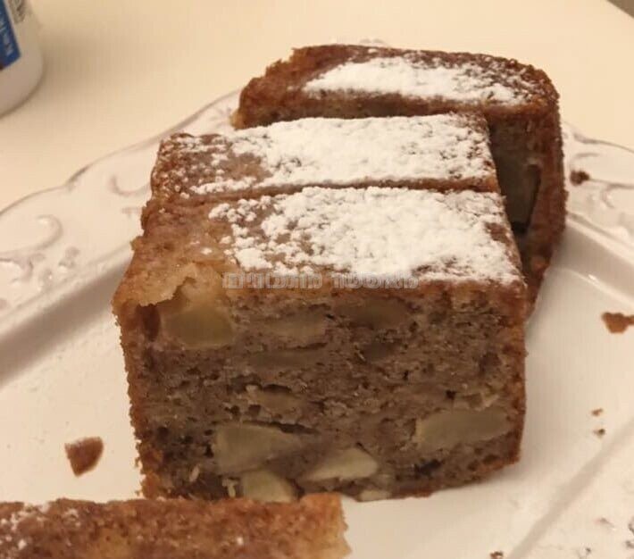 עוגת תפוחים קלילה