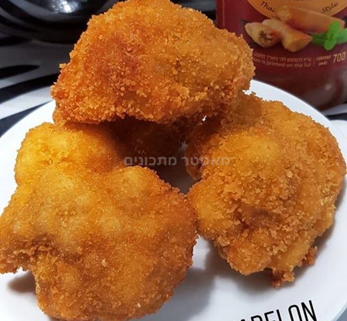 כרובית מטוגנת קריספית בחוץ ורכה בפנים