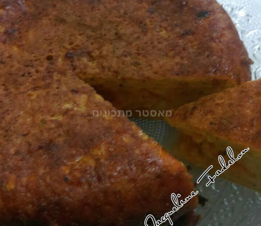 פשטידת בטטה,בצל וגבינת פרמזן